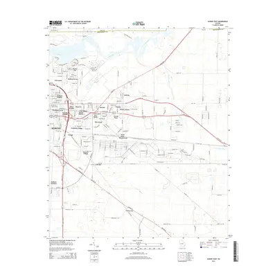2014 Map of Albany East, 2014 Print