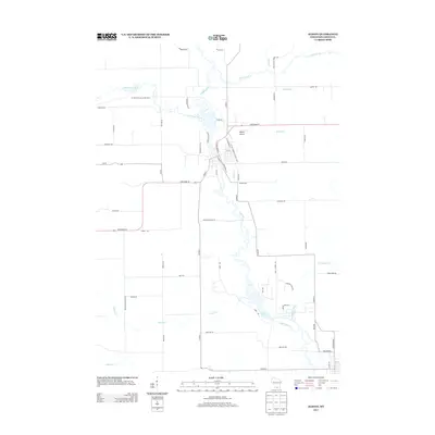 2013 Map of Albany, 2013 Print