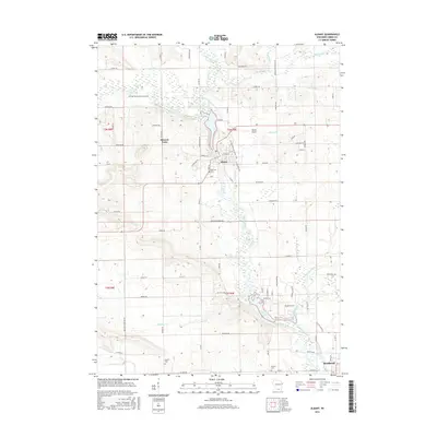 2016 Map of Albany, 2016 Print
