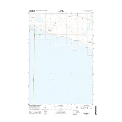 2014 Map of Albany Island, 2014 Print
