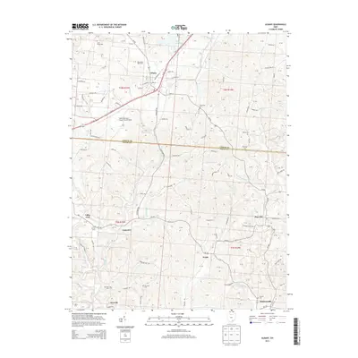 2013 Map of Albany, 2013 Print