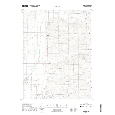2017 Map of Albany North, 2017 Print