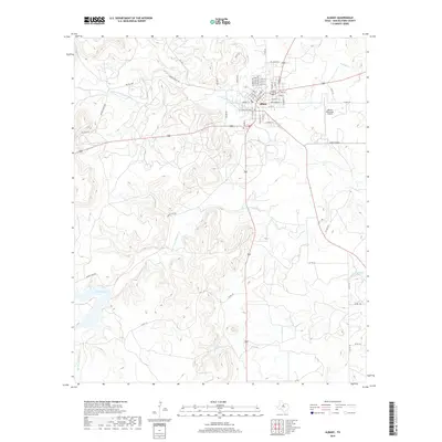 2019 Map of Albany, 2019 Print