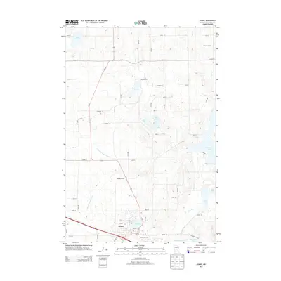 2013 Map of Albany, 2013 Print