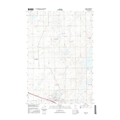 2016 Map of Albany, 2016 Print
