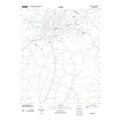 2010 Map of Albemarle, 2010 Print