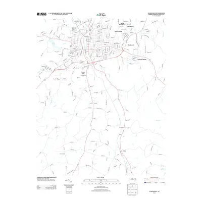 2013 Map of Albemarle, 2013 Print
