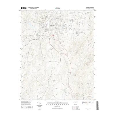 2016 Map of Albemarle, 2016 Print