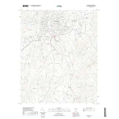 2019 Map of Albemarle, 2019 Print