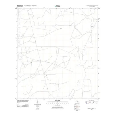 2010 Map of Albercas Ranch, 2010 Print
