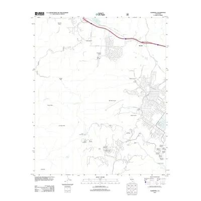 2012 Map of Alberhill, 2012 Print
