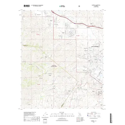 2018 Map of Alberhill, 2018 Print