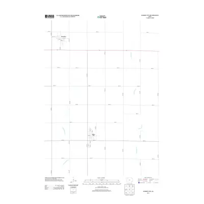 2013 Map of Albert City, 2013 Print