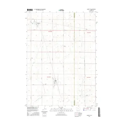 2015 Map of Albert City, 2015 Print