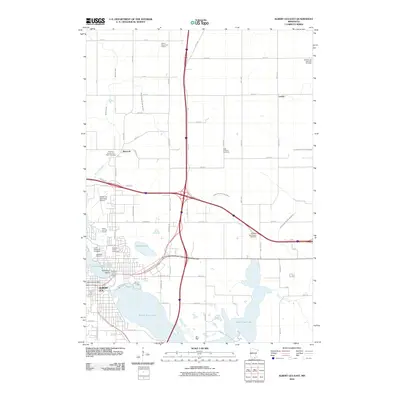 2010 Map of Albert Lea East, 2010 Print