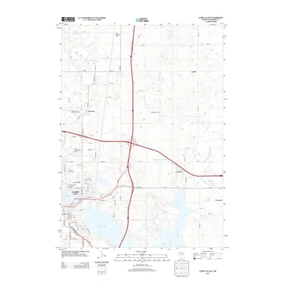2013 Map of Albert Lea East, 2013 Print