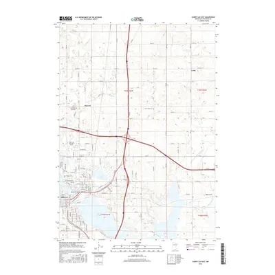 2016 Map of Albert Lea East, 2016 Print