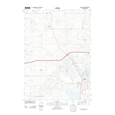 2013 Map of Albert Lea West, 2013 Print