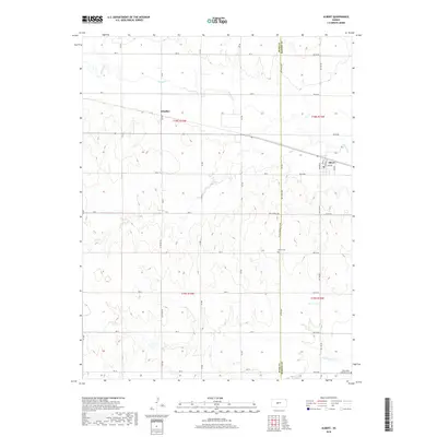 2018 Map of Albert, 2018 Print