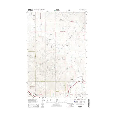2014 Map of Alberton, 2014 Print