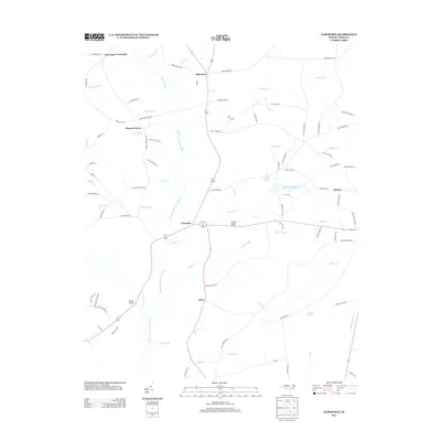 2013 Map of Albertson, 2013 Print