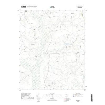 2019 Map of Albertson, 2019 Print