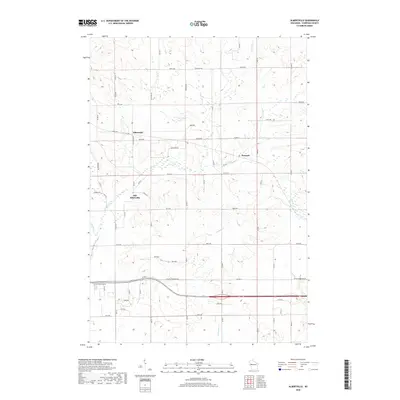 2018 Map of Albertville, 2018 Print