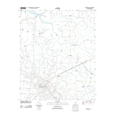 2011 Map of Albertville, 2011 Print