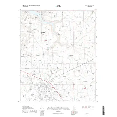 2020 Map of Albertville, 2020 Print