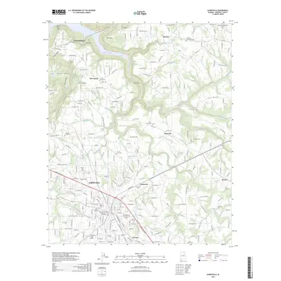 2026 Map of Albertville, 2026 Print