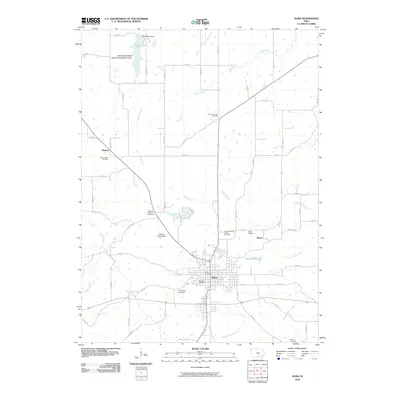 2010 Map of Albia, 2010 Print