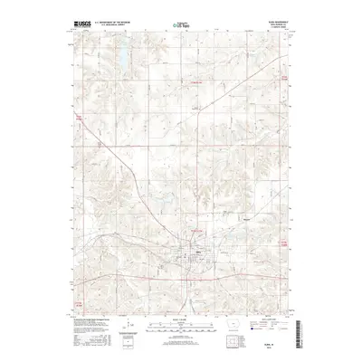 2015 Map of Albia, 2015 Print
