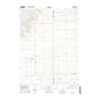 2015 Map of Albin, 2015 Print