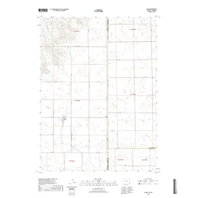 2018 Map of Albin, 2018 Print