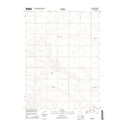 2015 Map of Albin SW, 2015 Print