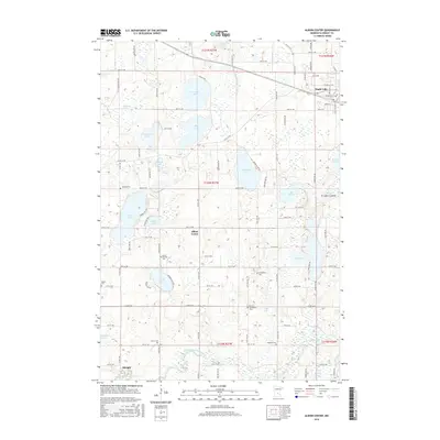 2016 Map of Albion Center, 2016 Print