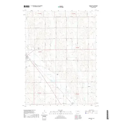 2017 Map of Albion East, 2017 Print