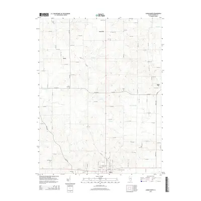 2015 Map of Albion North, 2015 Print