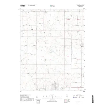 2018 Map of Albion North, 2018 Print