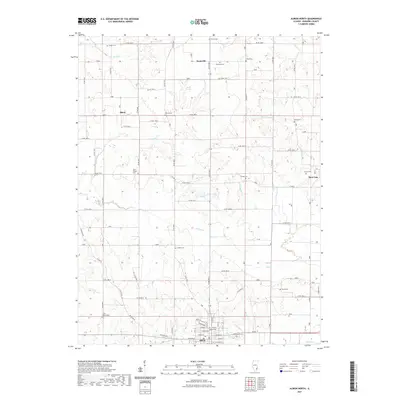 2021 Map of Albion North, 2021 Print