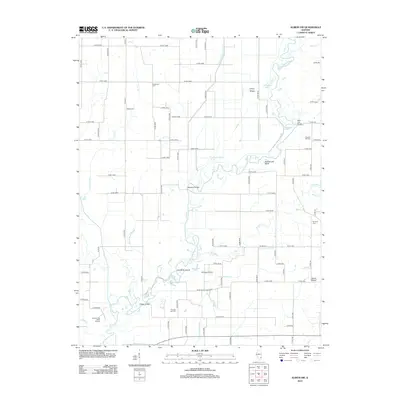 2012 Map of Albion NW, 2012 Print