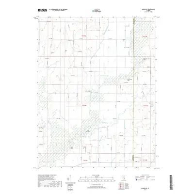 2018 Map of Albion NW, 2018 Print