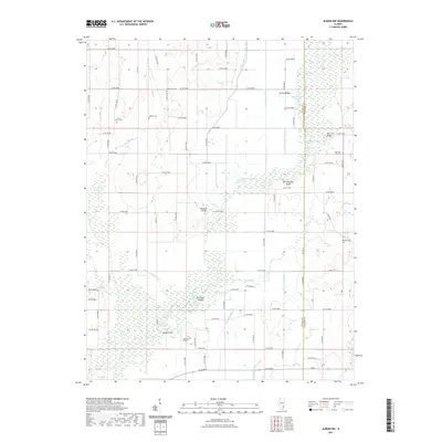 2021 Map of Albion NW, 2021 Print