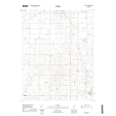 2018 Map of Albion South, 2018 Print