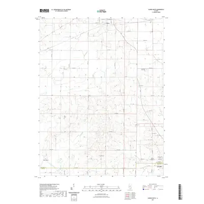 2021 Map of Albion South, 2021 Print