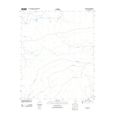 2012 Map of Albion SW, 2012 Print