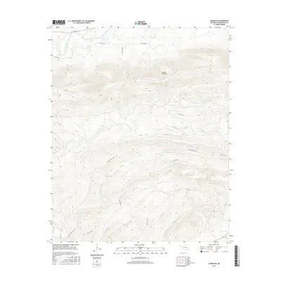 2016 Map of Albion SW, 2016 Print