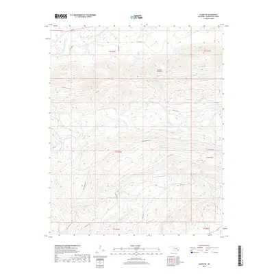 2019 Map of Albion SW, 2019 Print