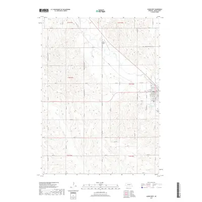 2017 Map of Albion West, 2017 Print