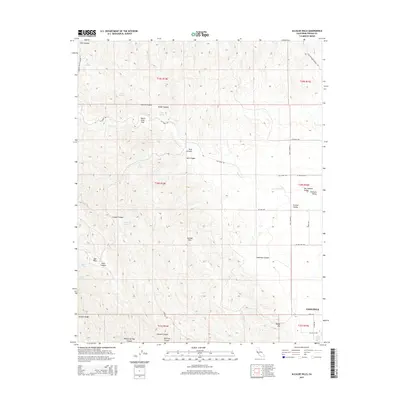 2015 Map of Alcalde Hills, 2015 Print